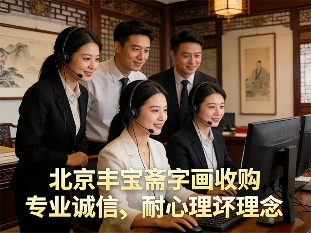 藏家变现不用愁！丰宝斋字画收购：靠谱鉴定+耐心解答，旧书字画卖好价