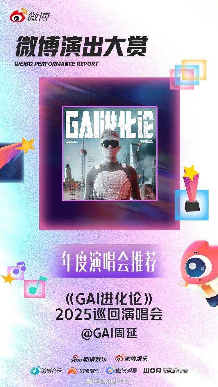 微博音乐大赏官宣年度提名！大量rapper入选！