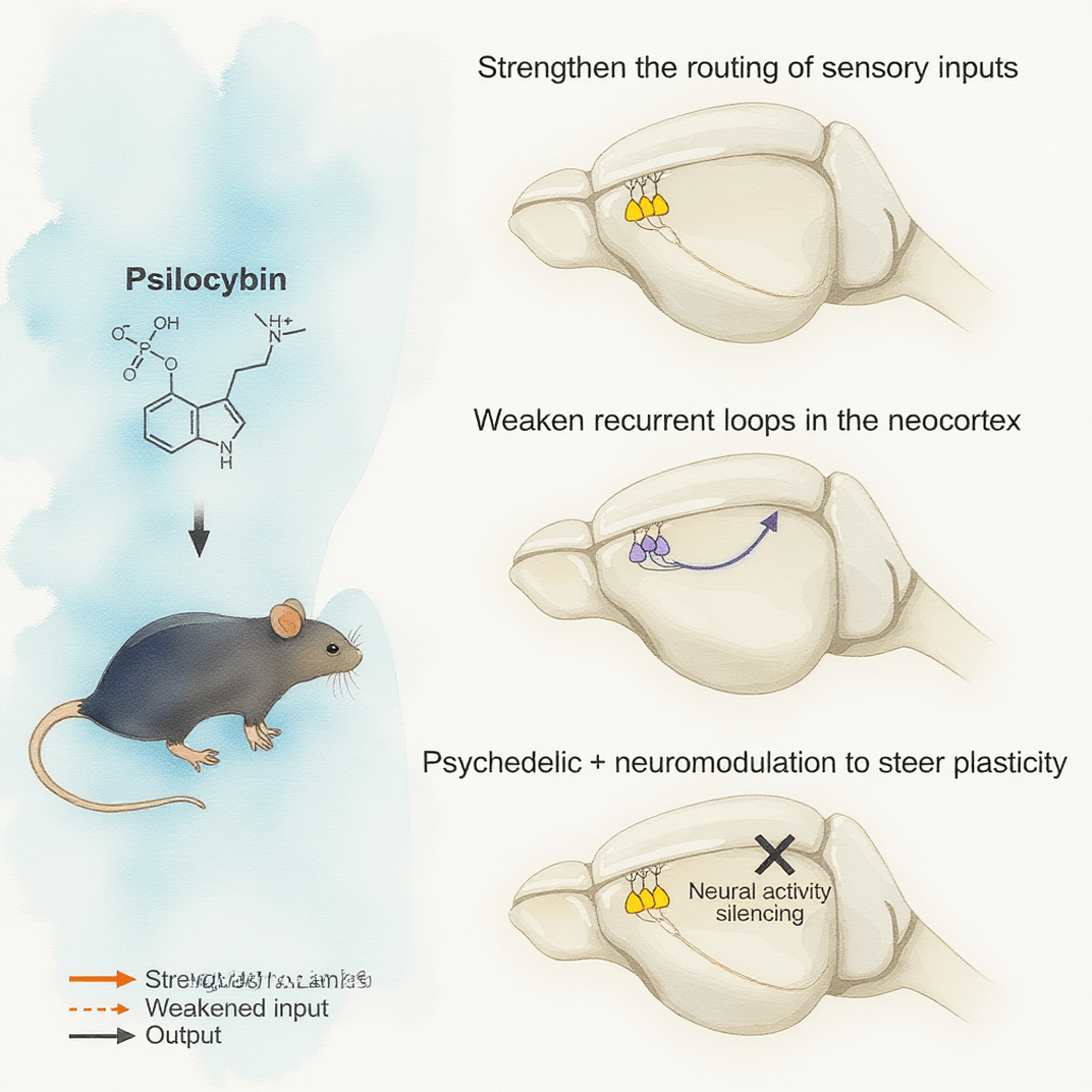 迷幻蘑菇或可治疗抑郁？