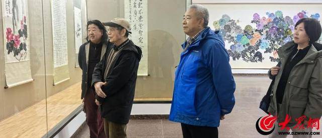 著名画家郜宗远先生莅临曹州书画院参观指导
