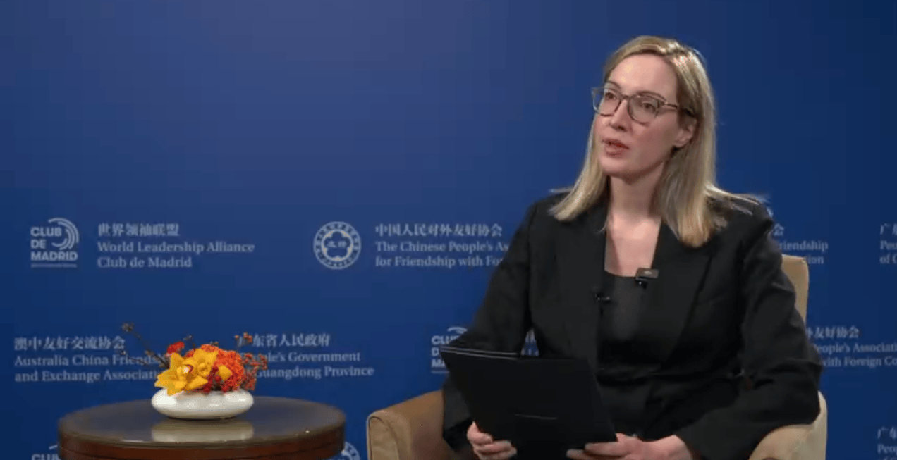 法国前总统戴高乐曾孙女：当前任何国际事务中，若没有中国参与都将举步维艰