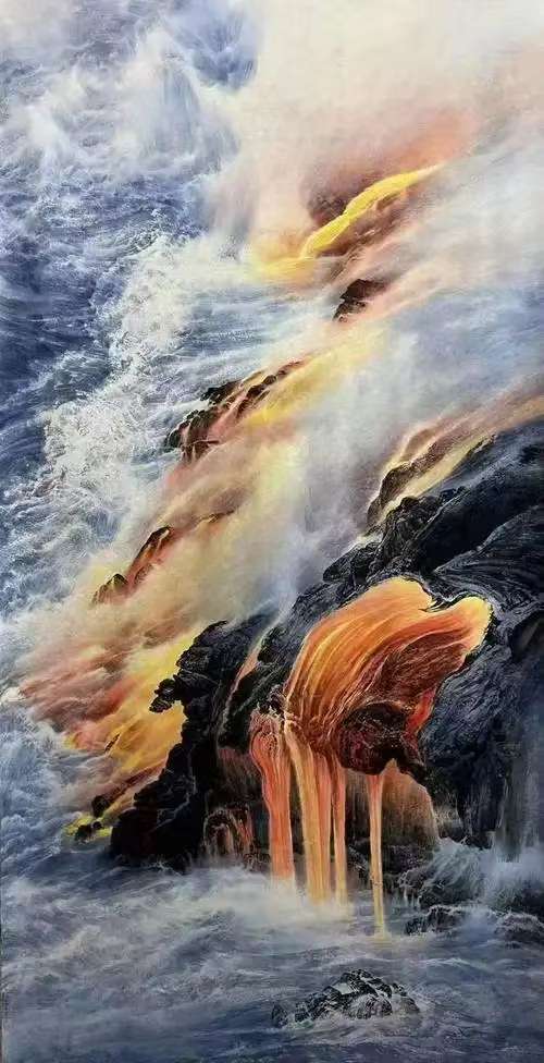 吕文扬绘画大师的沉浸与澎湃