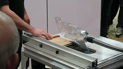 不怕被割手的台锯，木工的最爱，希望快快普及