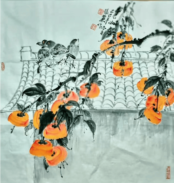 画家张丽近作欣赏