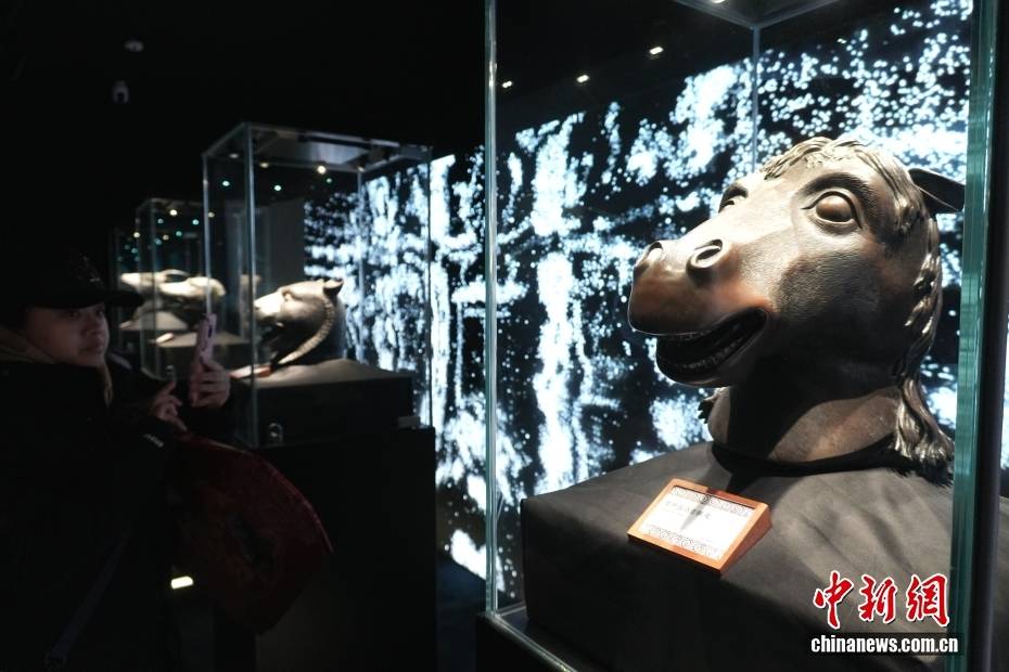 北京：“兽首迎新 海晏河清——圆明园文化艺术展”开幕