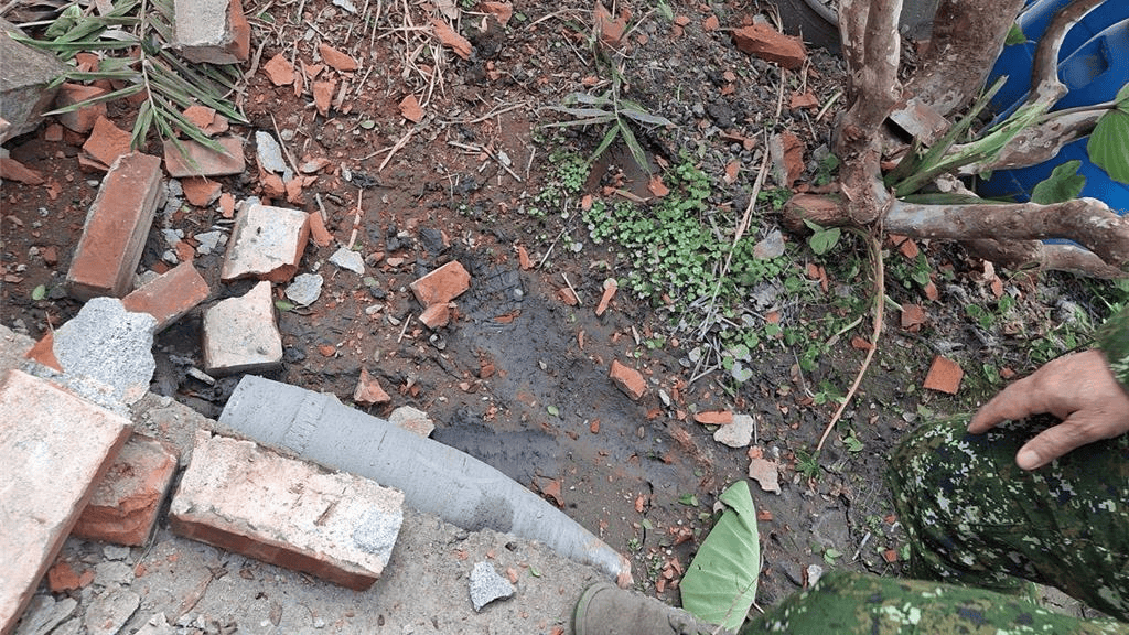 画面曝光！台陆军实弹射击发生意外，炮弹突然偏轨误落民宅，3户受波及