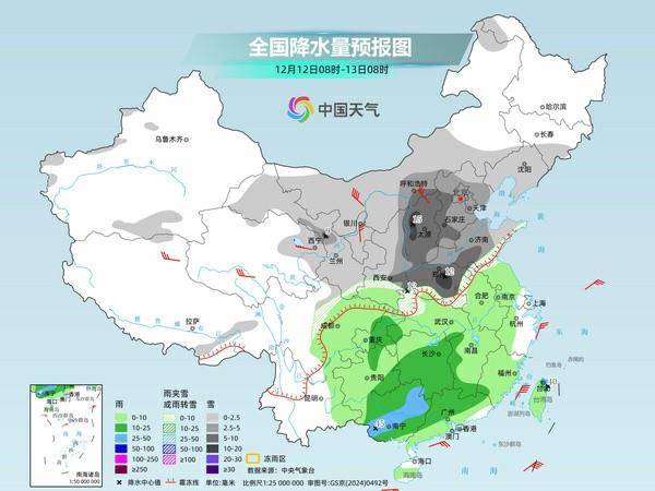 立冬以来最大规模雨雪进入最强时段 北方多地气温将创新低
