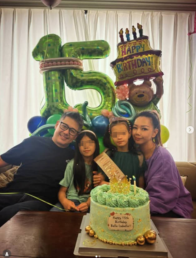 钟丽淇为患罕见病女儿庆祝15岁生日 医生曾断言其活不过2岁