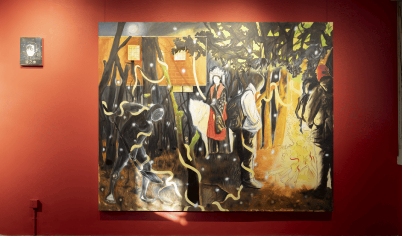 阿苏库·阿凯个展《暗夜明辉》开幕 呈现26件艺术作品