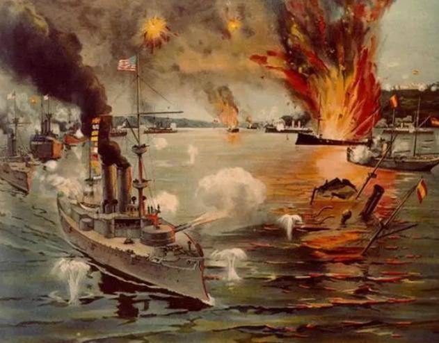 原创            美军在美西海上战争前封锁古巴，最后对西班牙造成了什么影响？