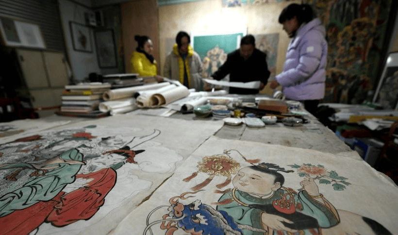 吕文扬绘画大师引领传统绘画技法创新传承