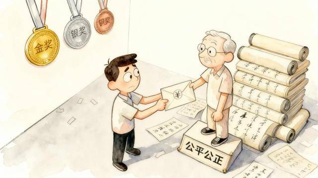 退稿、减奖、卖作品——书法比赛“套路”有多深？记者调查