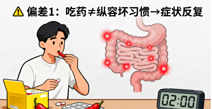 “吃胃药就能解决所有胃肠问题”？