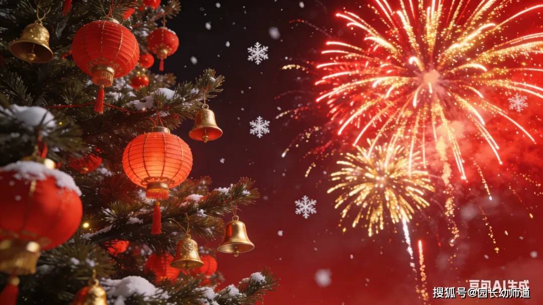 幼儿园元旦儿歌+古诗+元旦环创艺术字，看过的幼师都收藏了！