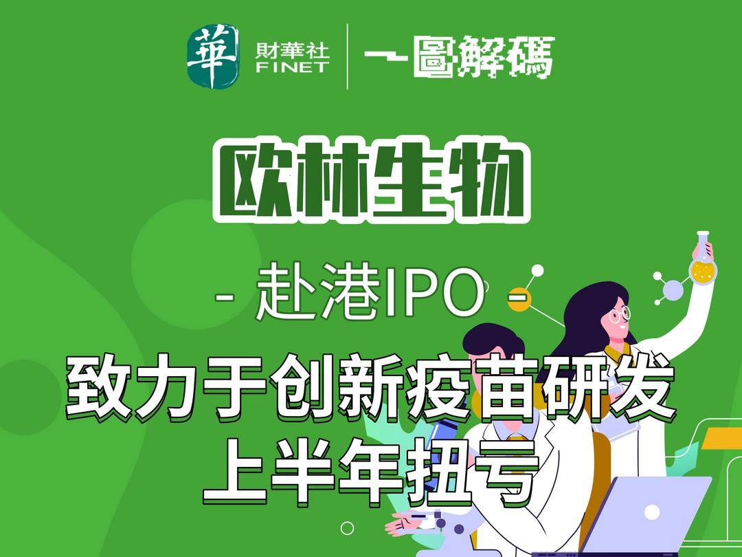 一图解码：欧林生物赴港IPO 致力于创新疫苗研发 上半年扭亏