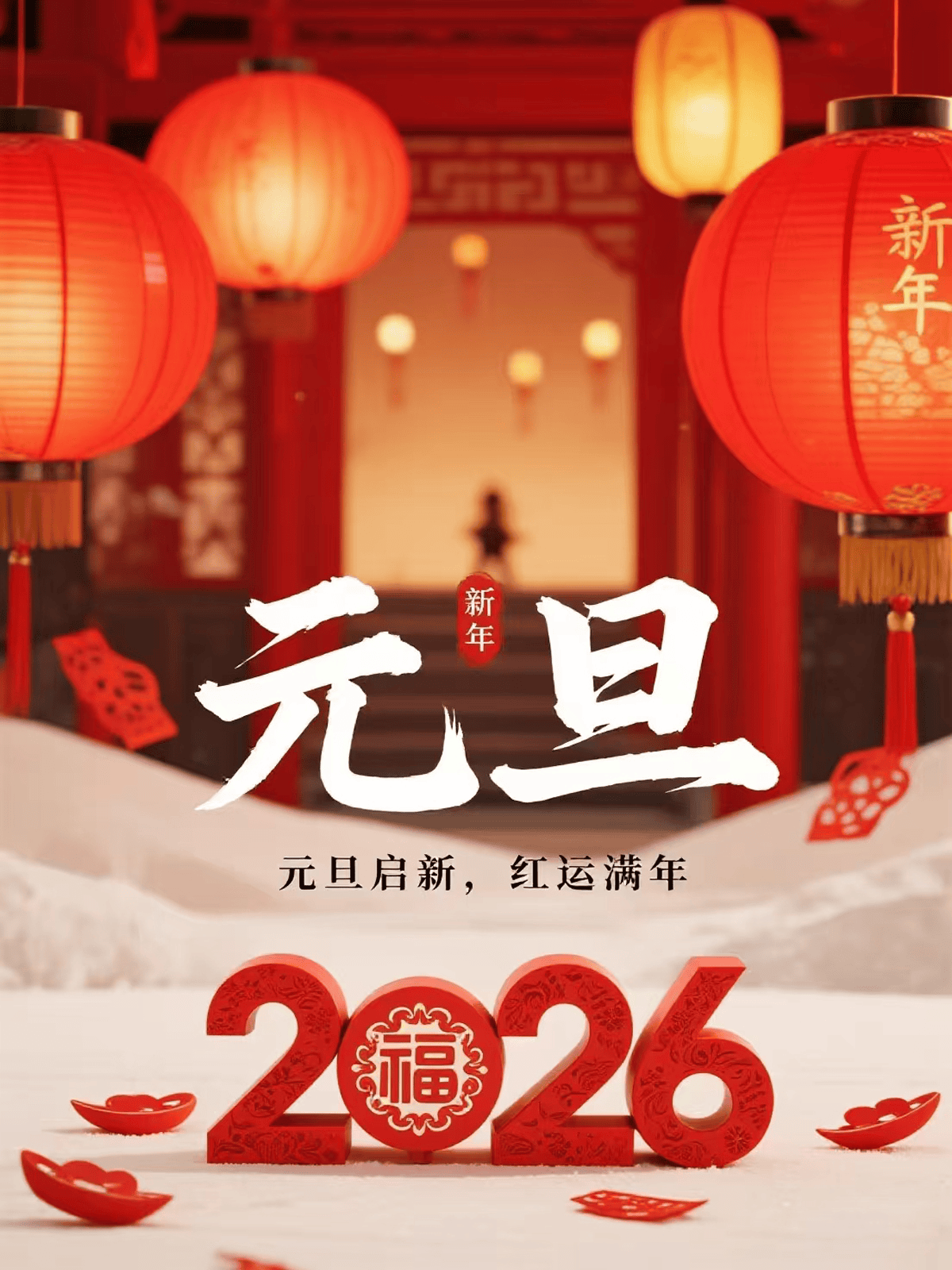 2026元旦启新·红运满年——书画家王玉堂作品鉴赏