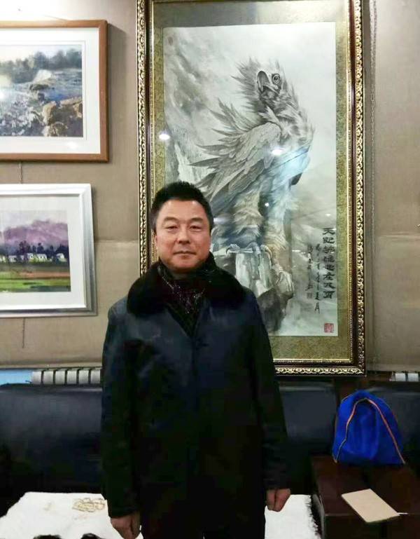 笔下虎生风，墨中藏傲骨！著名画家卢成之作品欣赏