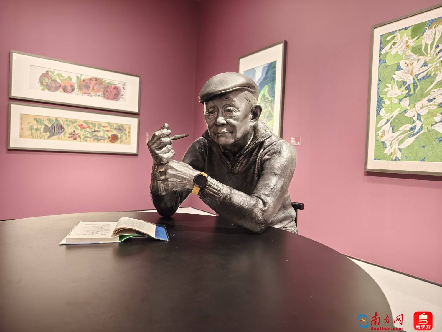 走进“老顽童”的艺术世界，黄永玉新作展亮相广东美术馆新馆