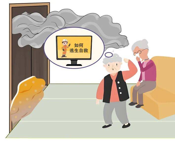 卧室门一关，湿被子一堵！七旬夫妻的“神操作”火场保命，消防员都点赞