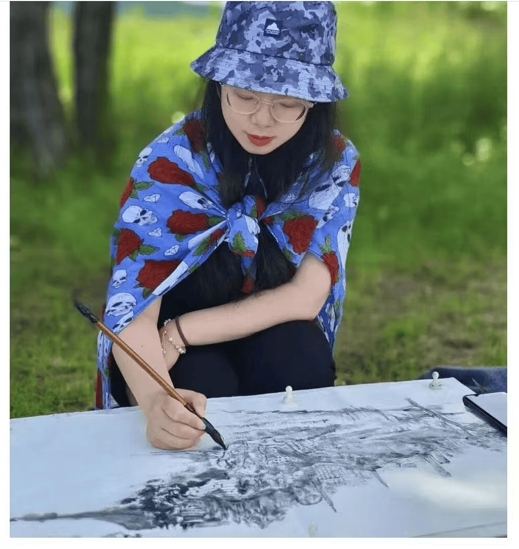 著名田园画家张琴玉