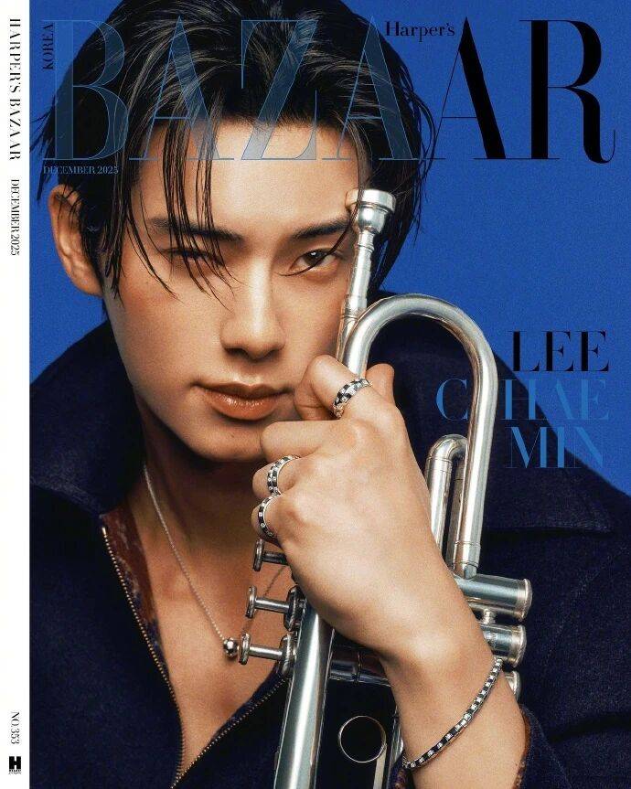 珠宝缀雅，乐符裹奢！李彩玟芭莎封面，把 LV 珠宝焊成乐符里的贵气肌理