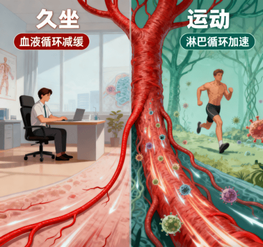 久坐、熬夜、焦虑这些 “隐形致癌因素” 正在悄悄削弱你的免疫力