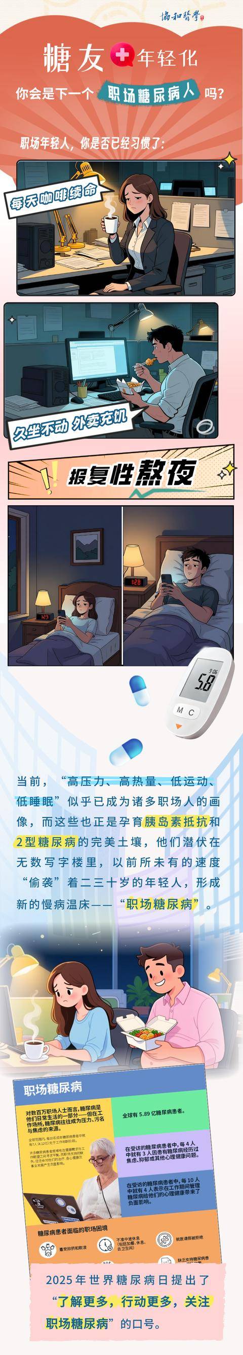 原创            “卷”出来的高血糖：当职场成为糖尿病的温床