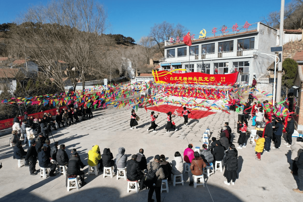 山西灵丘杨庄村举办首届乡土文化艺术节
