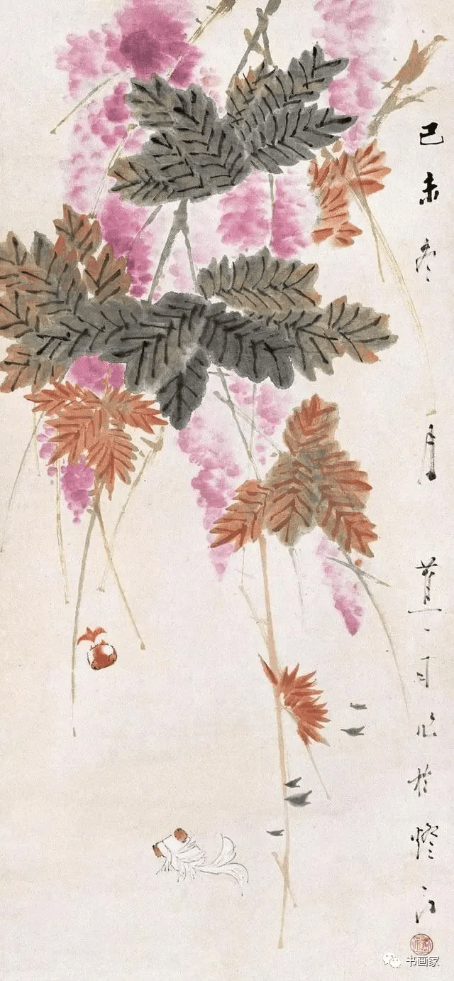 海派画家蕉雨花鸟画赏析！
