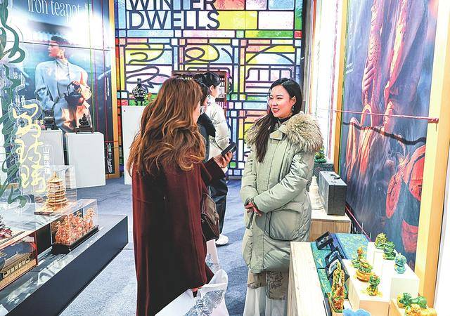 山西非遗消费艺术季（冬季）活动”在太原钟楼街启动