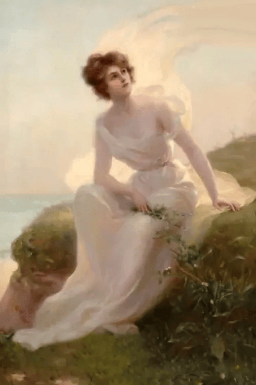 油画中的仙女（太美了！）