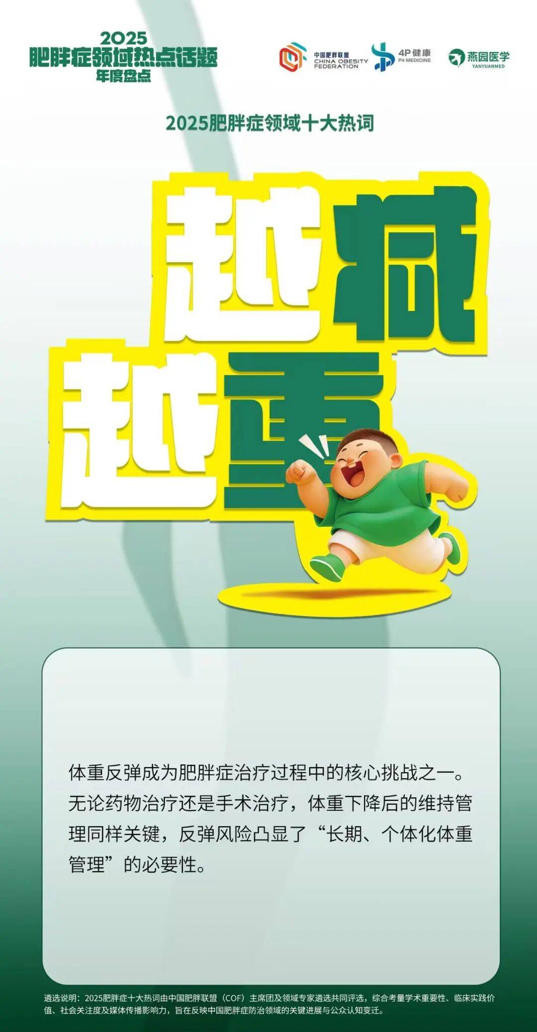 肥胖症领域2025十大热词解读·越减越重｜从短期减重迈向长期管理