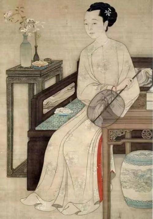 清朝风靡一时的女性扇面绘画，消遣把玩，还是附庸风雅？