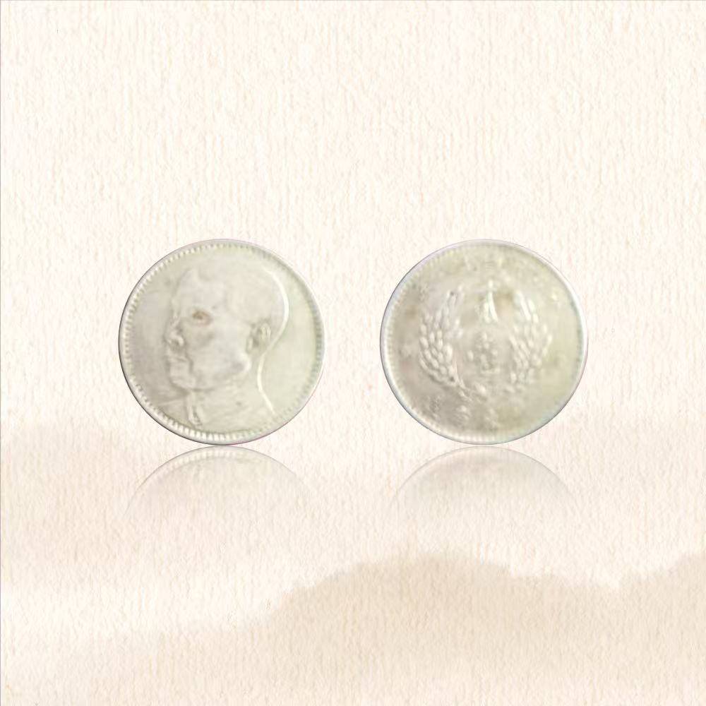 【梁女士私人珍藏】精品钱币推荐——民国袁大头贰角银币