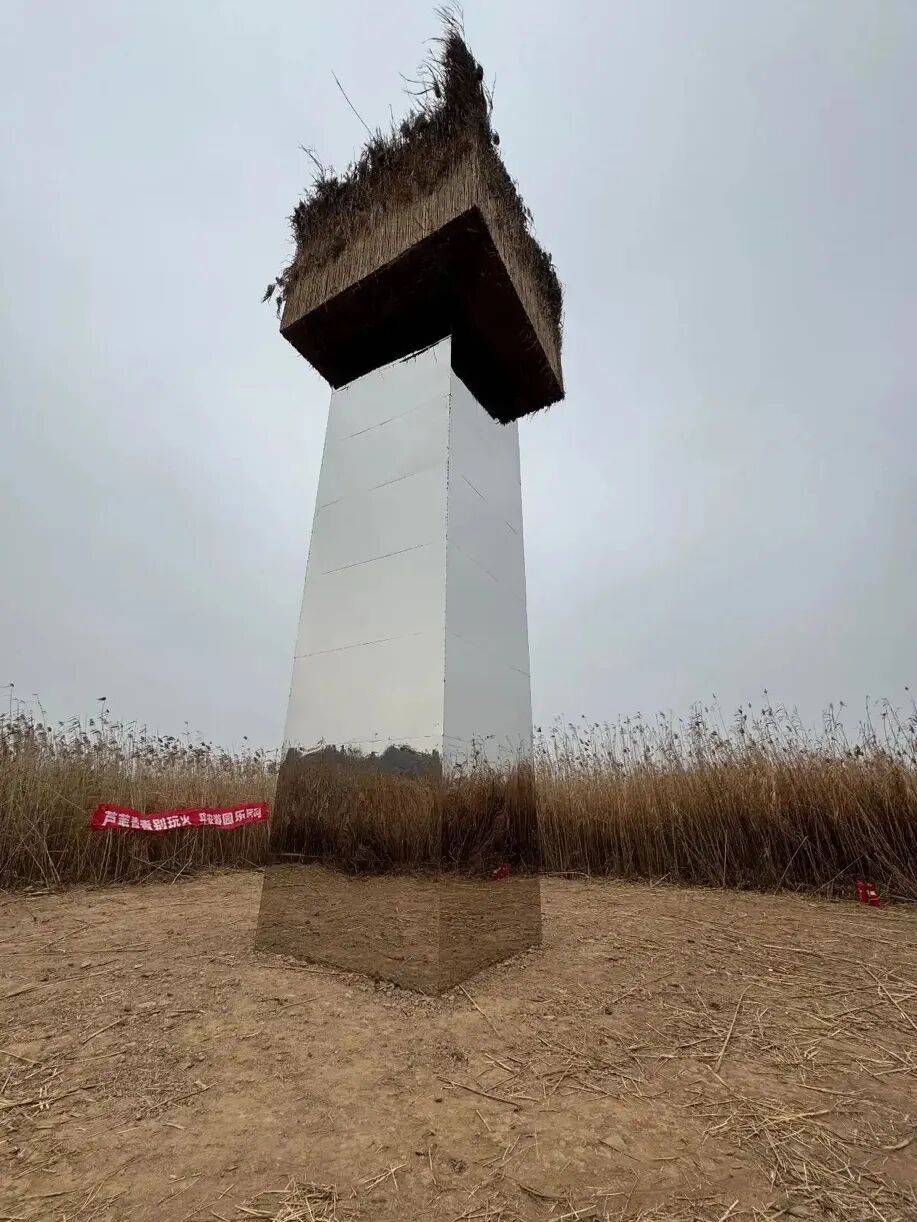 洞庭湖保护区管理局：艺术装置已拆除