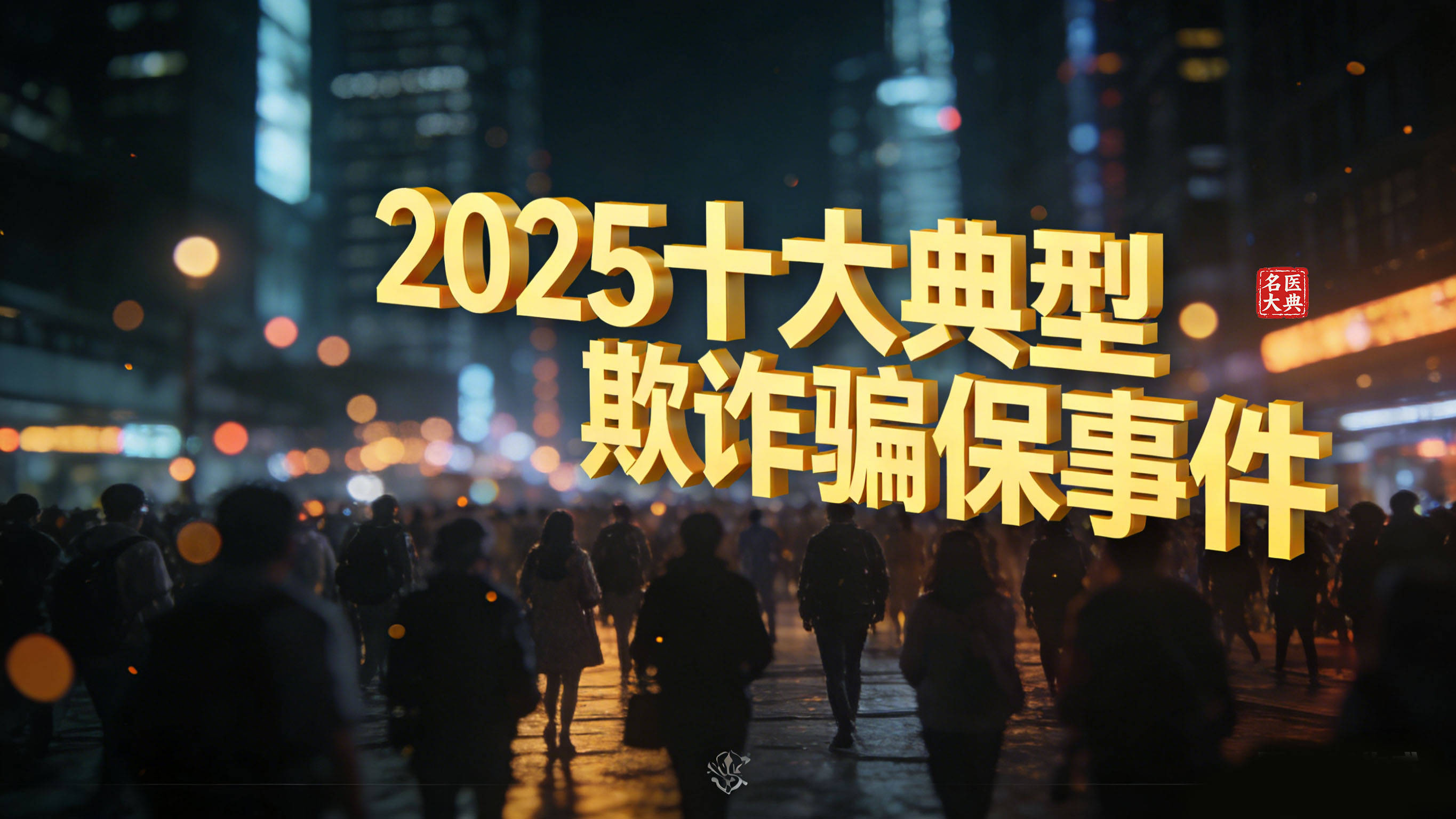 2025十大典型欺诈骗保事件