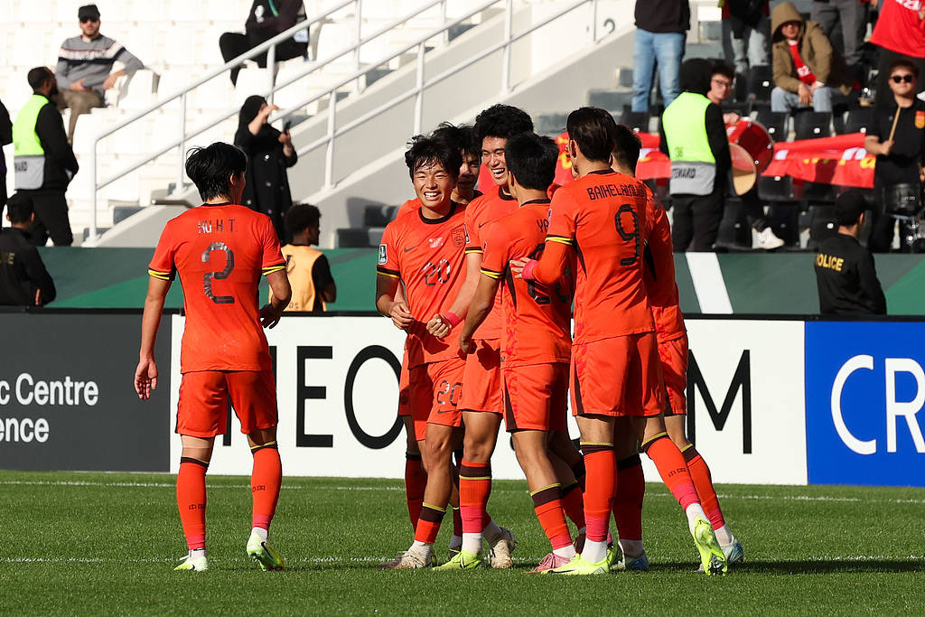 U23亚洲杯-彭啸世界波李昊屡神扑 中国1-0澳大利亚出线在望