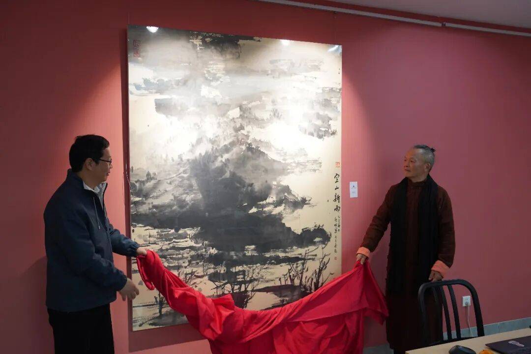 知白守黑——杨新明水墨写生作品展开幕