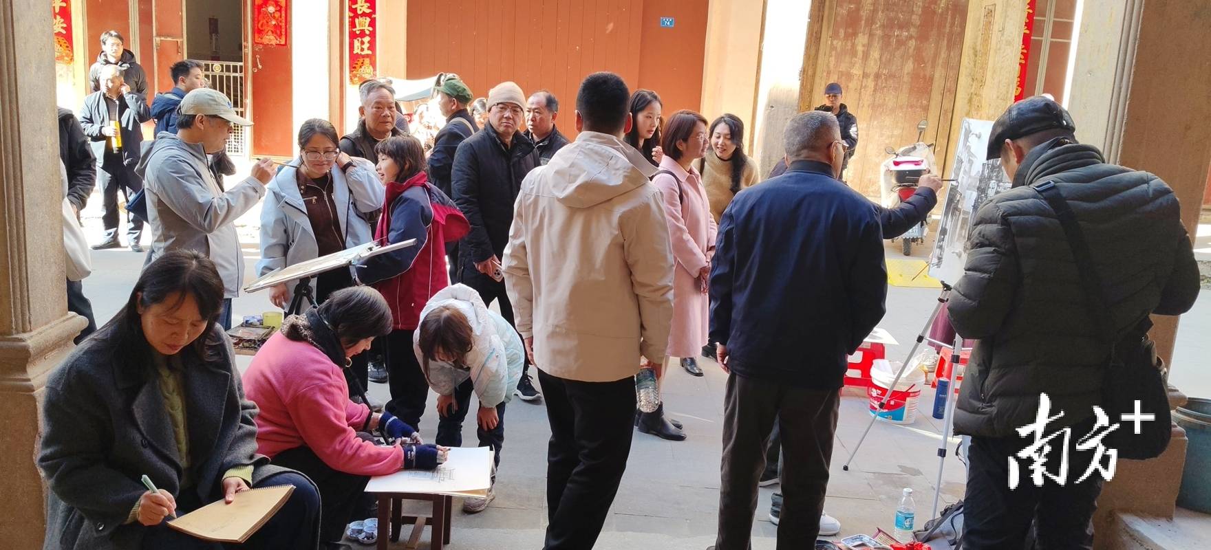 花环龙舞上全运会，写生经济活了乡村！大埔文艺为何这么“燃”？