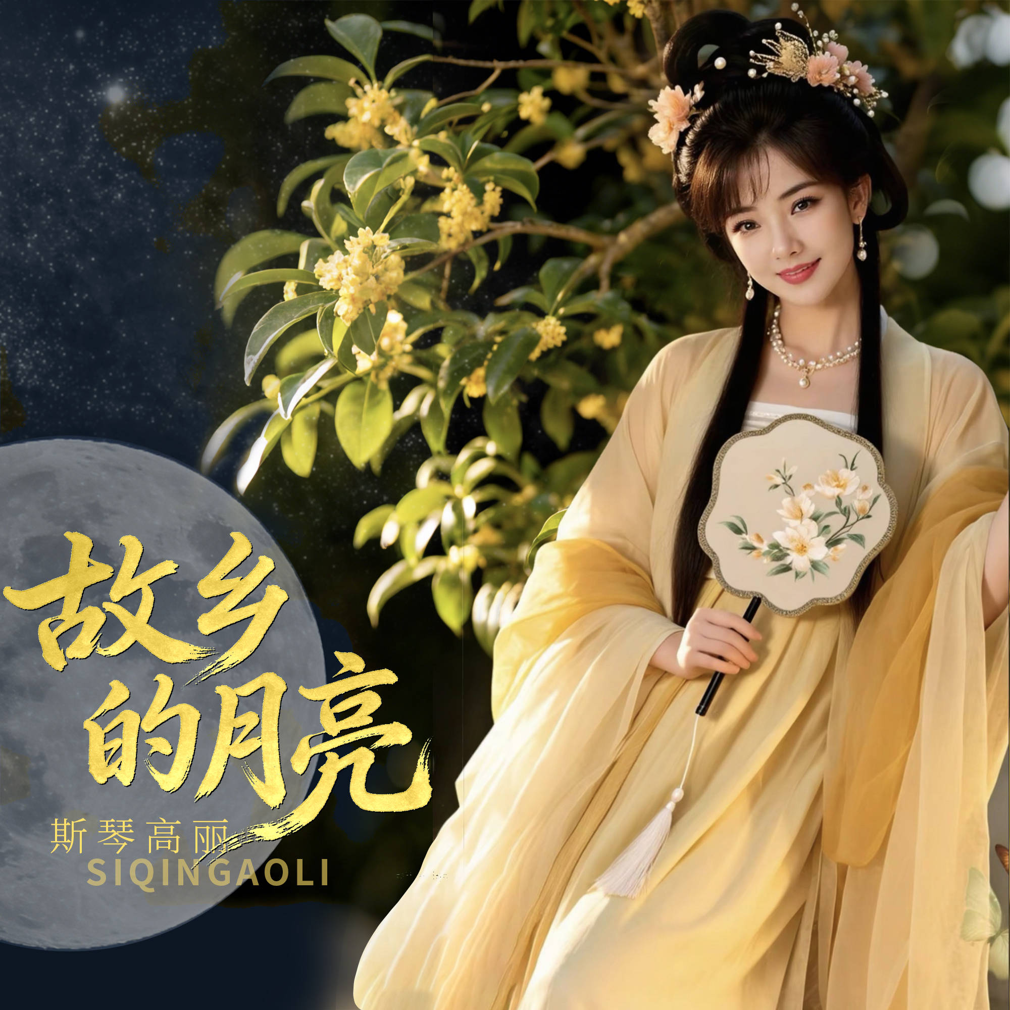 斯琴高丽开年唱新曲《故乡的月亮》浪漫上线