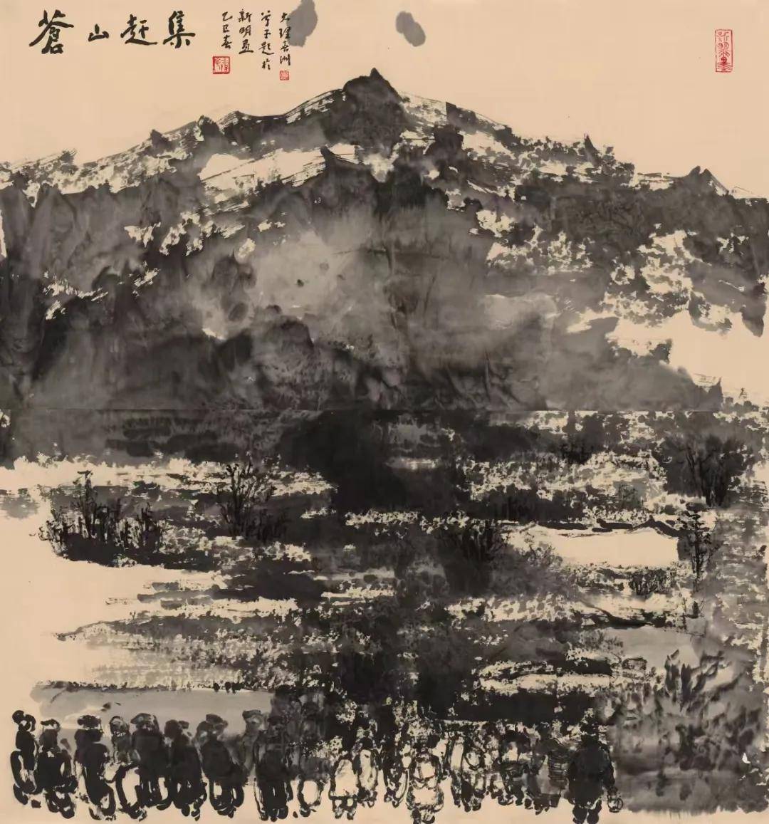 魏怀亮：笔墨氤氲气象新——杨新明水墨写生作品印象