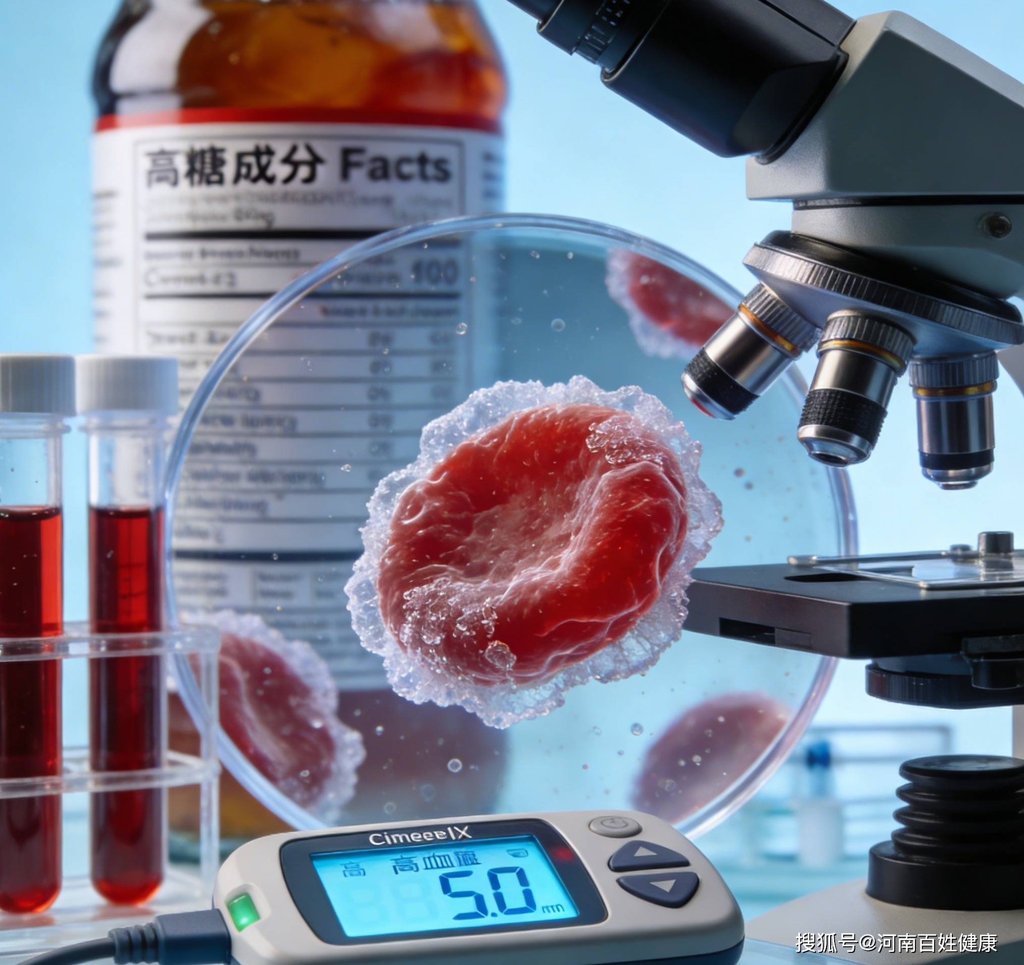 原创            37岁男子长期以饮料代水，血糖爆表生命垂危