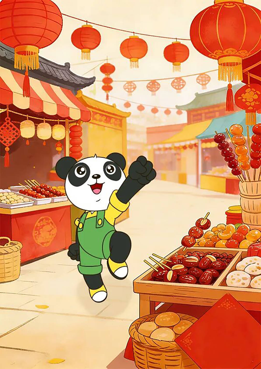 【学习强国】我的大熊猫故事 · 绘画：大寒习俗我知道