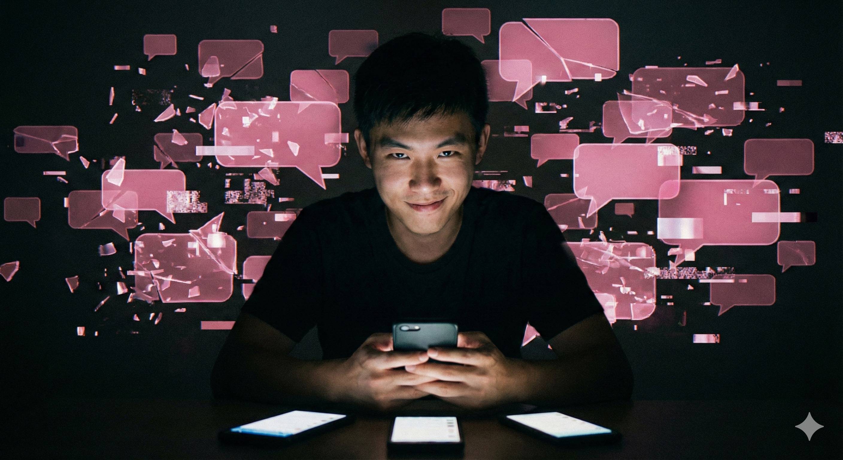 那个每晚10点就“睡觉”的男人，手机里可能养了一片海