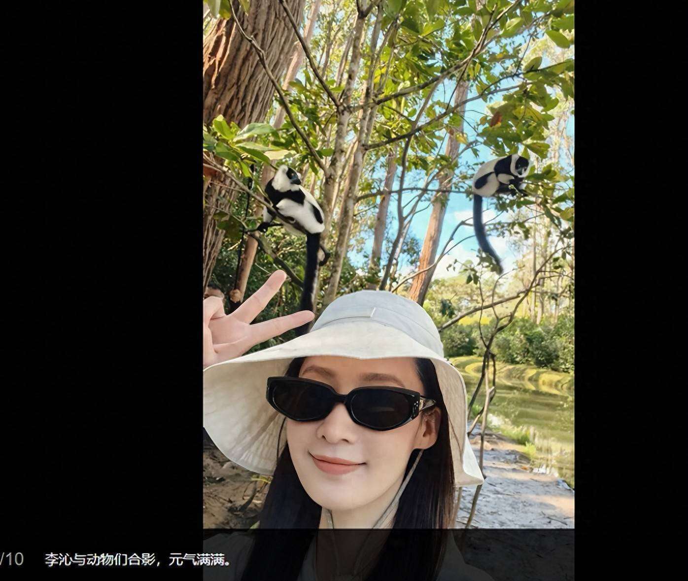 李沁晒花少7合影，与马思纯有爱比心惹人羡慕！