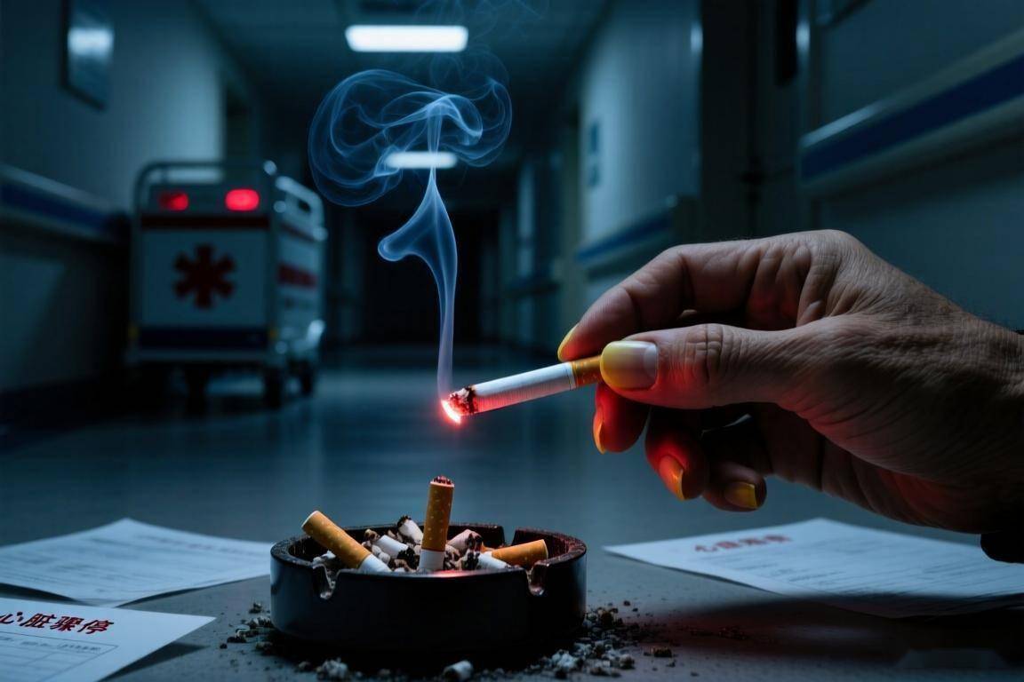 原创            冠脉痉挛是“隐形杀手”，吸烟是头号推手