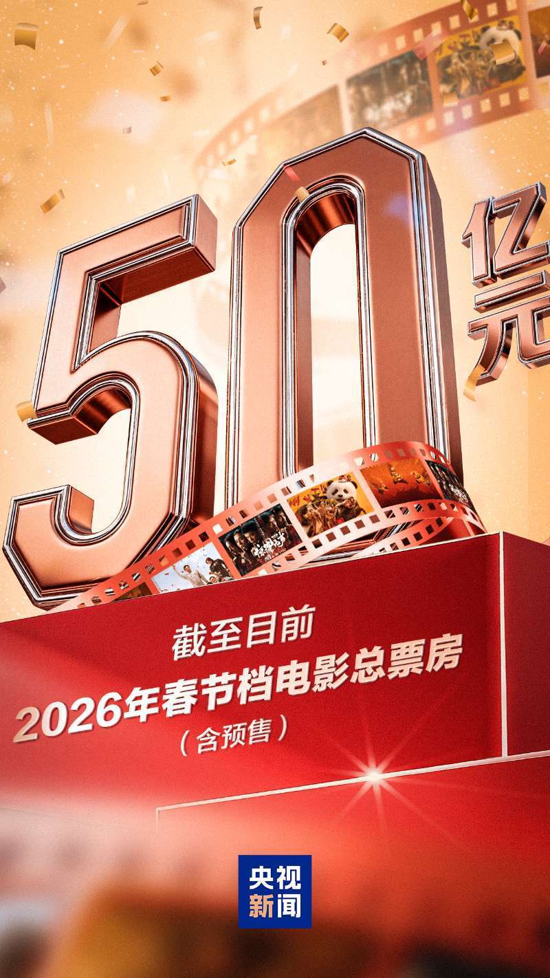 2026年春节档电影总票房破50亿1