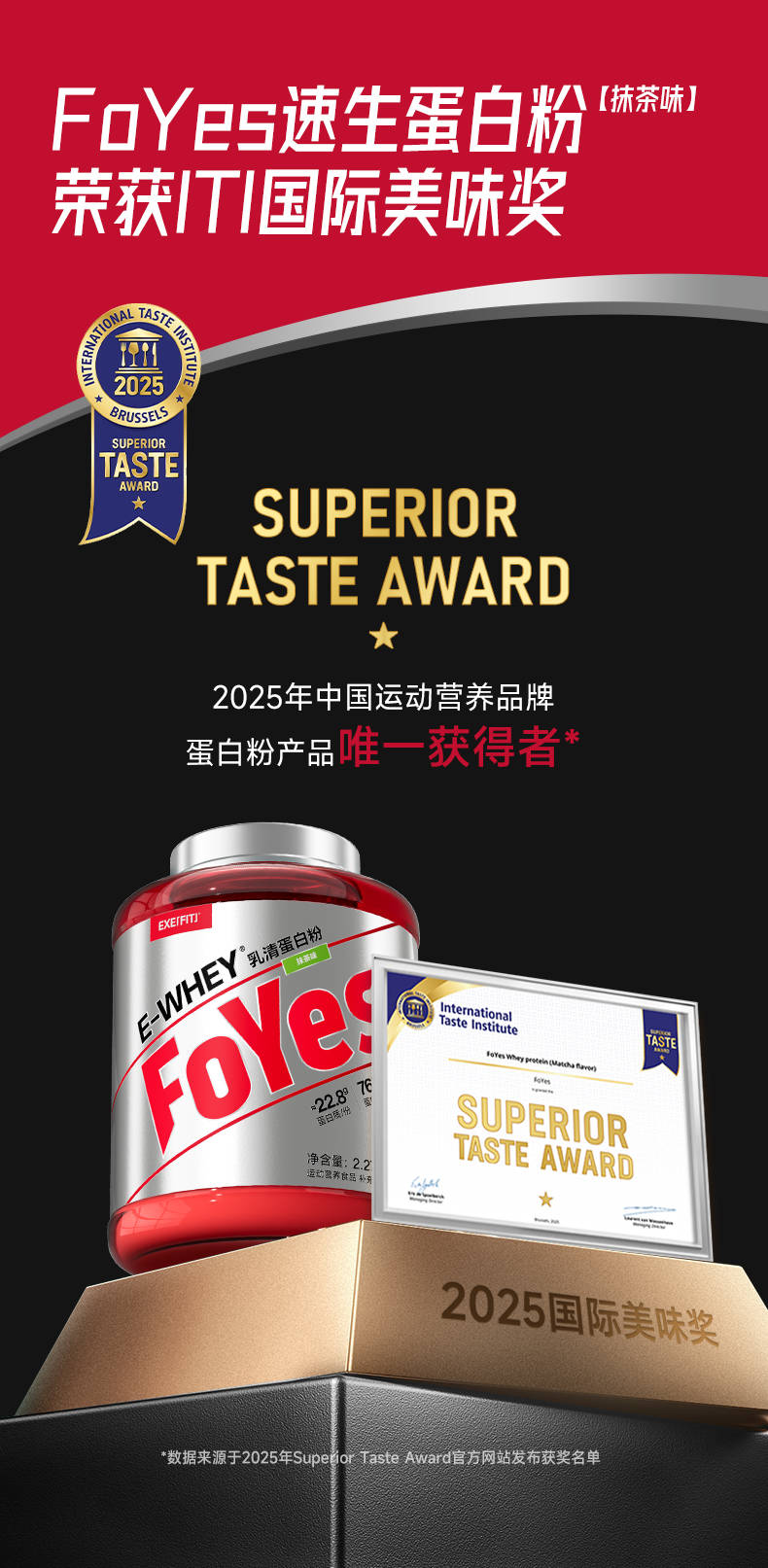 FoYes迅增增肌粉含专利益生菌，帮助瘦弱人群科学增肌增重