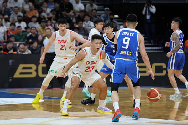 世预赛-朱俊龙5三分胡金秋15+6 男篮逆转中国台北