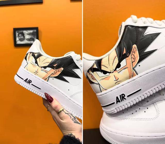 球鞋艺术家将《龙珠》直接画到鞋子上！网友：这谁舍得穿